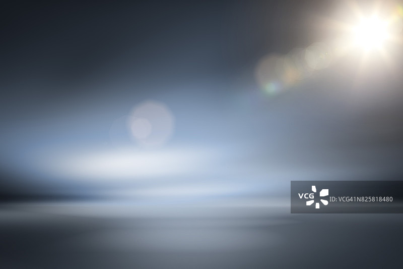 空旷的工作室背景照明图片素材