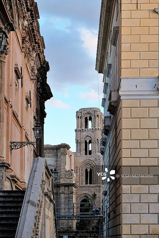 意大利西西里岛巴勒莫马托拉纳（海军元帅圣母教堂）图片素材