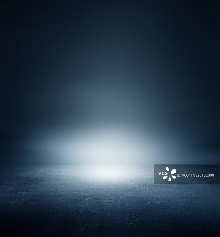 空旷的工作室背景照明图片素材