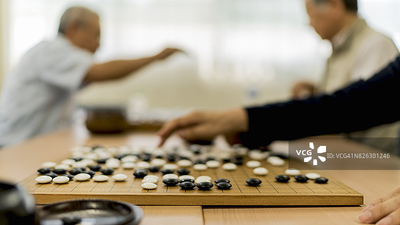 围棋棋盘特写图片素材