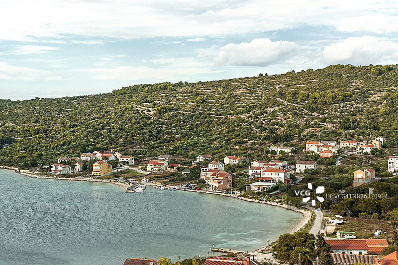 韦鲁尼克村庄图片素材