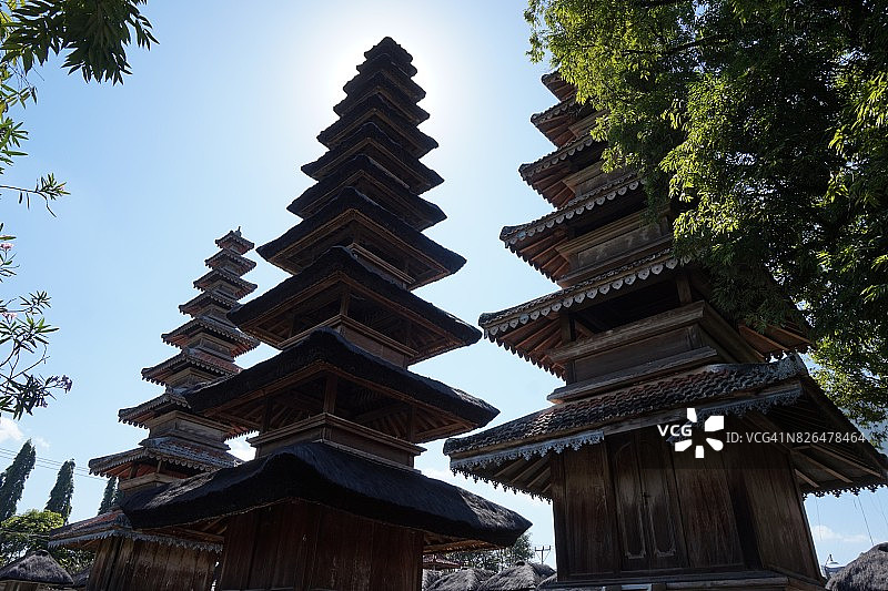 印度尼西亚龙目岛马塔兰的普拉梅鲁寺庙图片素材