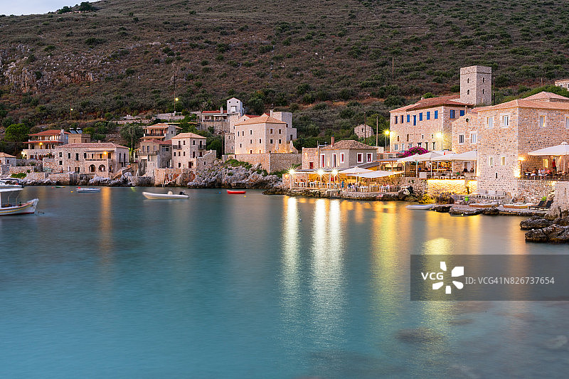 希腊利梅尼村庄图片素材