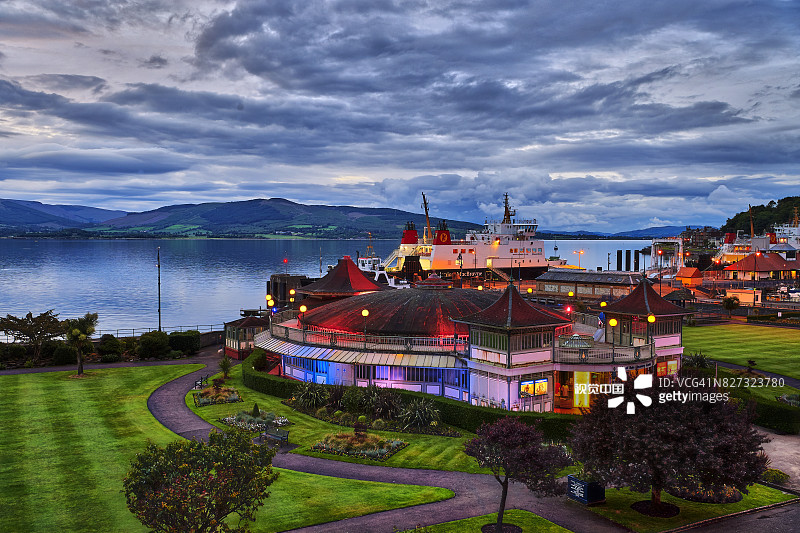 苏格兰布特岛风光图片素材