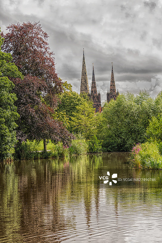 利奇菲尔德大教堂图片素材
