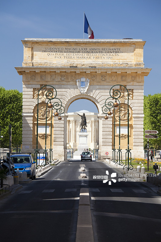 法国朗格多克-鲁西永-密迪列斯-庇里牛斯蒙彼利埃图片素材