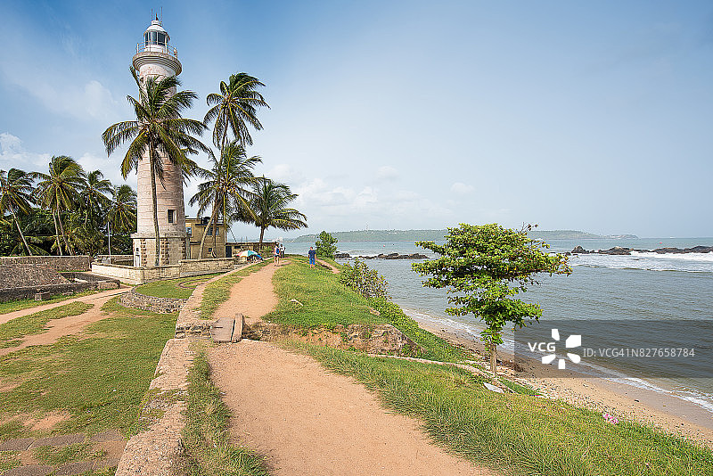 斯里兰卡加勒堡灯塔图片素材