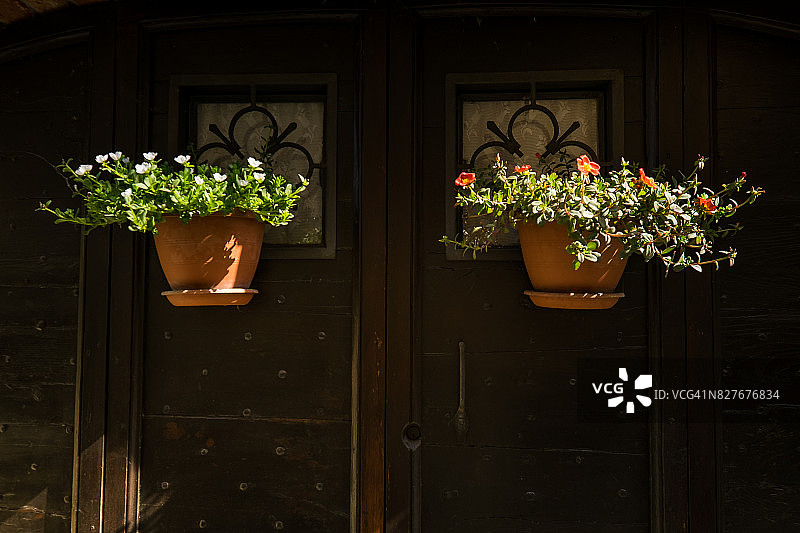 意大利皮埃蒙特莱尔马古村风光图片素材