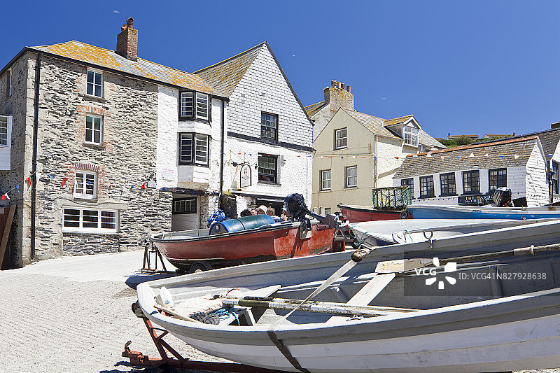 康沃尔郡艾萨克港，英格兰图片素材