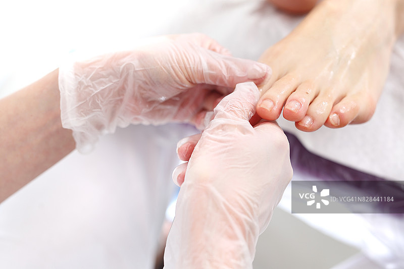 足部穴位按摩图片素材