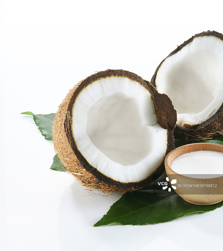 椰子奶油图片素材