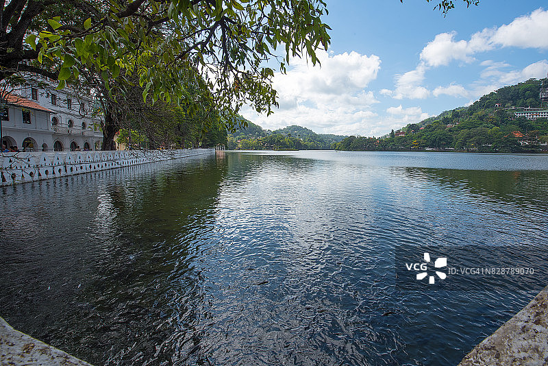 康提湖，斯里兰卡图片素材