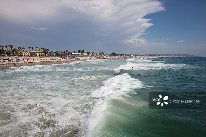 南米申海滩图片素材