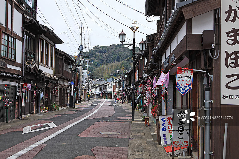日本长崎县平户市崎方町图片素材