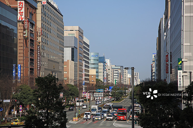 福冈大博大街图片素材