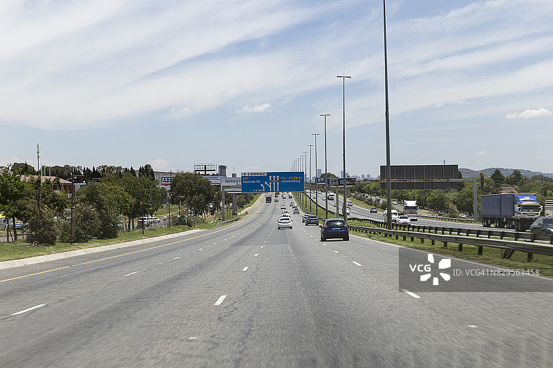 南非约翰内斯堡的城市生活图片素材