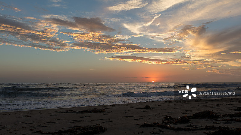 圣迭戈的日落图片素材