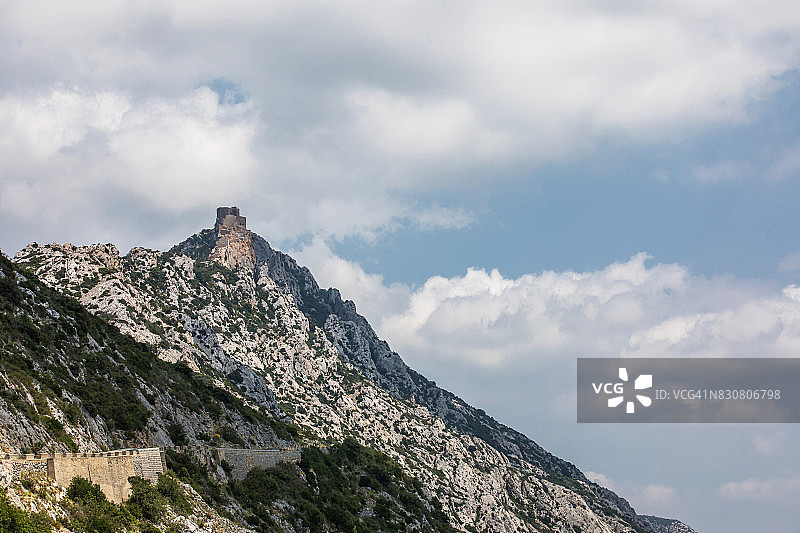 凯里比于城堡（法国奥德省）图片素材