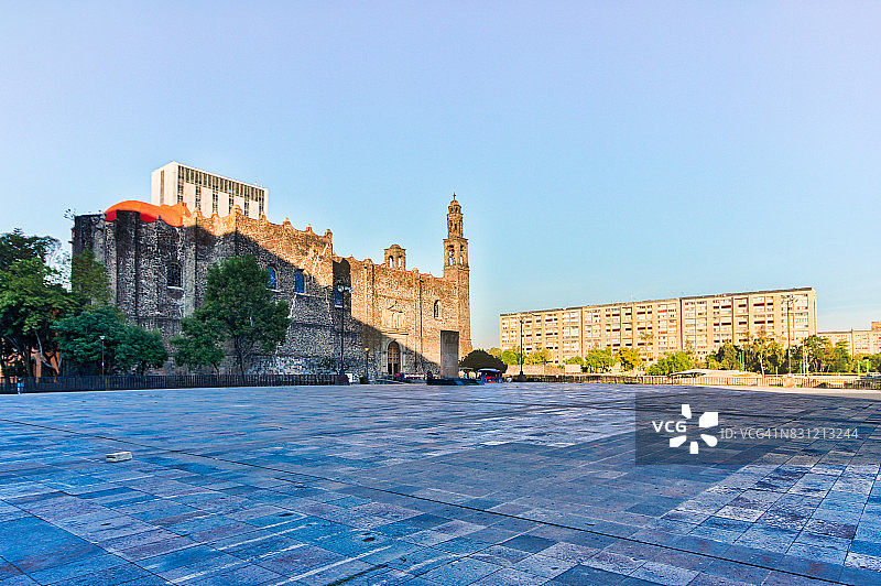 墨西哥墨西哥城三文化广场图片素材