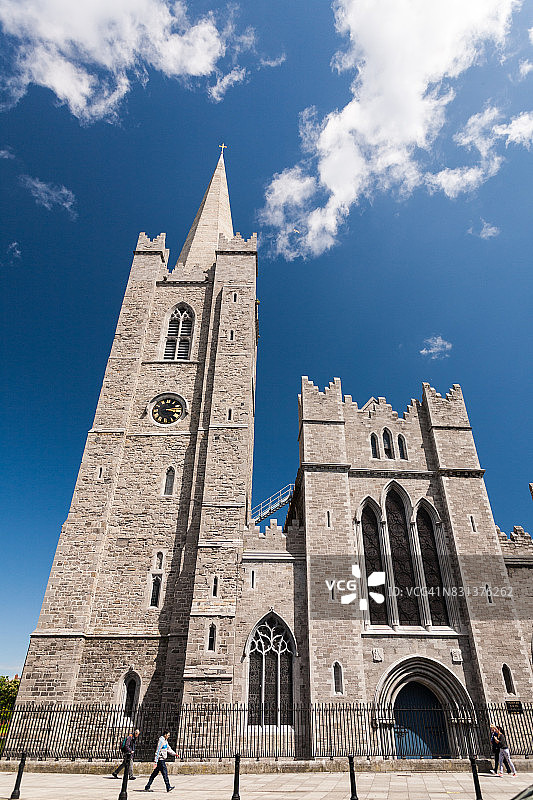 爱尔兰都柏林圣帕特里克大教堂图片素材