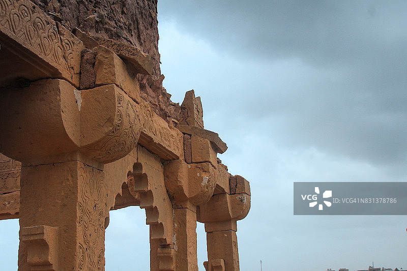 巴基斯坦卡拉奇的乔昆迪墓群图片素材