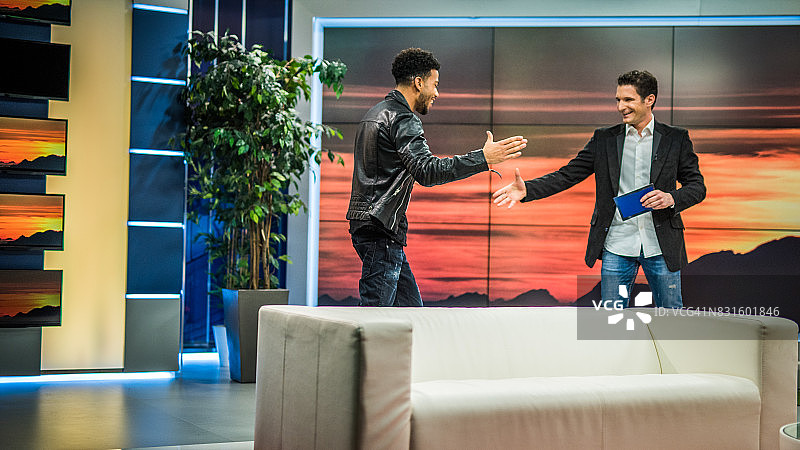 名人访谈节目图片素材