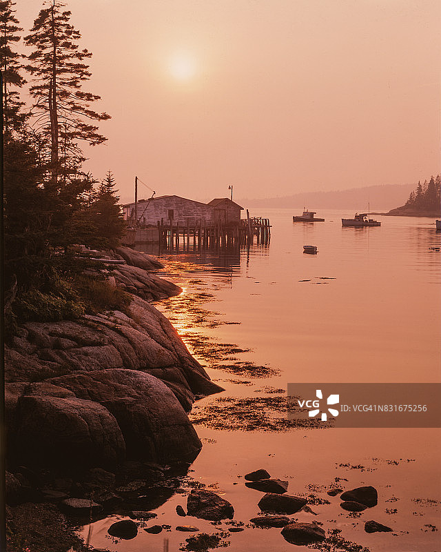 缅因州斯托宁顿图片素材