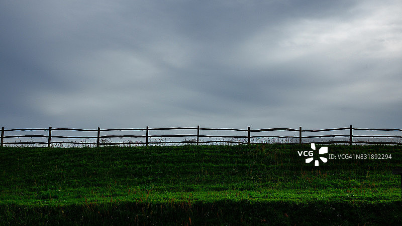 黑斯廷斯的栅栏图片素材