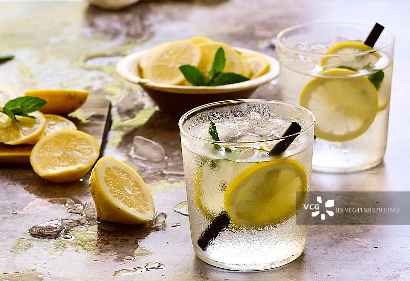 柠檬水图片素材