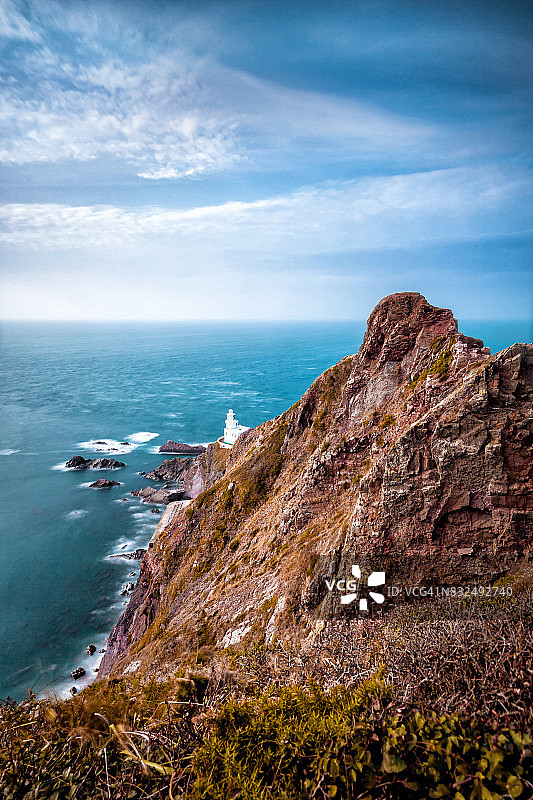 英国哈特兰角灯塔，欧洲图片素材