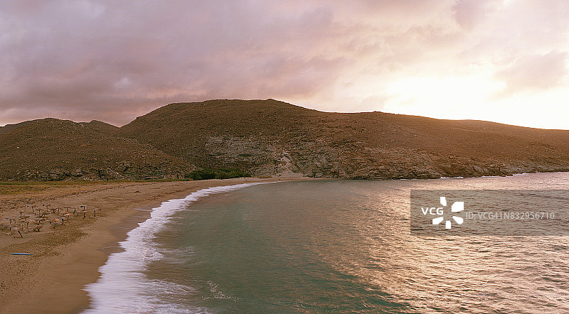 海滩日落图片素材