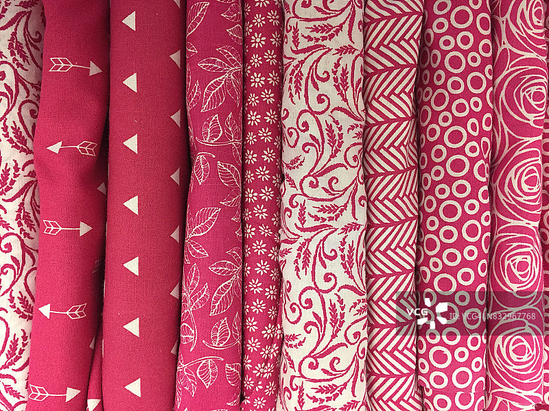 粉色面料图片素材