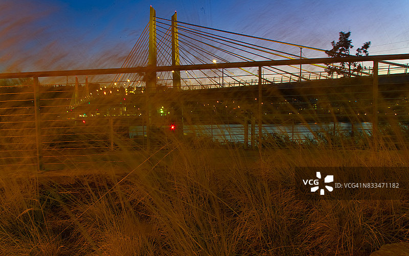 蒂利库姆人行大桥图片素材