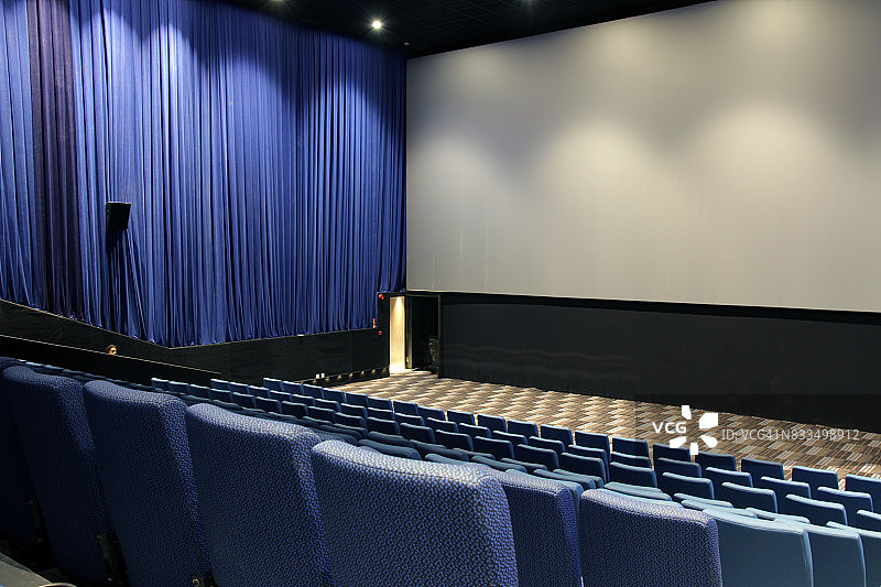 空旷的放映厅图片素材