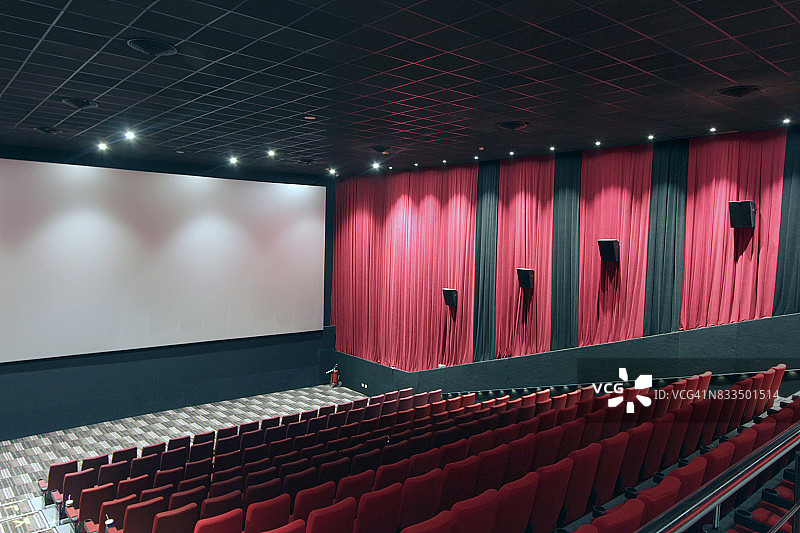 空旷的放映厅图片素材