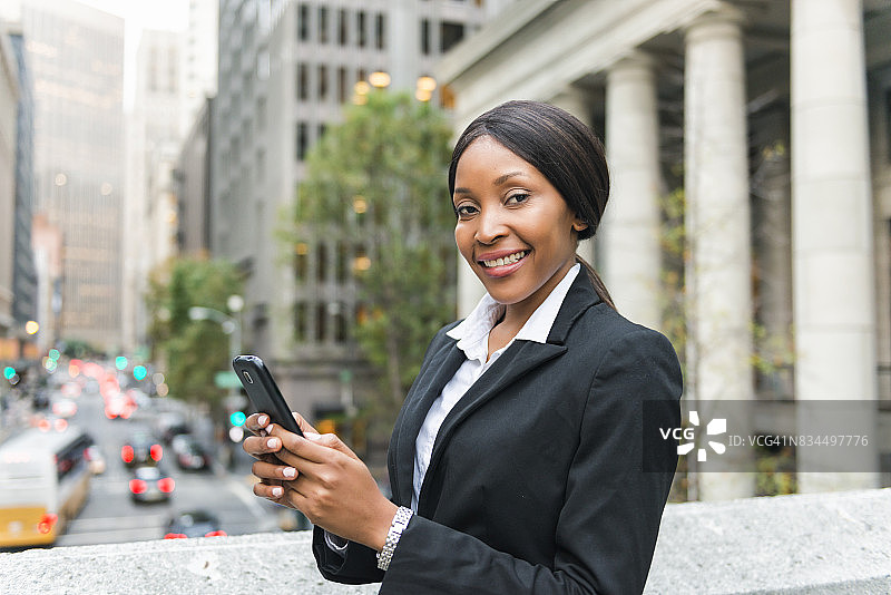 非裔美国女企业家图片素材