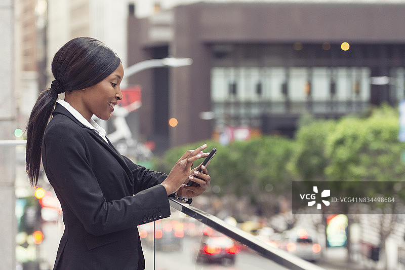 非裔美国女企业家图片素材