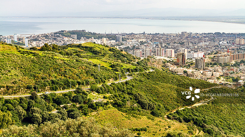 安纳巴港口城市图片素材