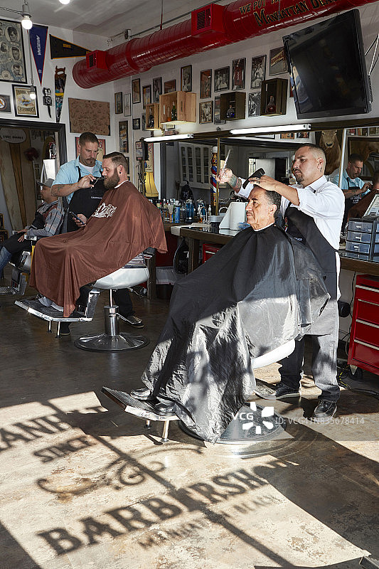 理发店图片素材