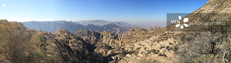 达纳自然保护区-来自鲁马纳营地图片素材
