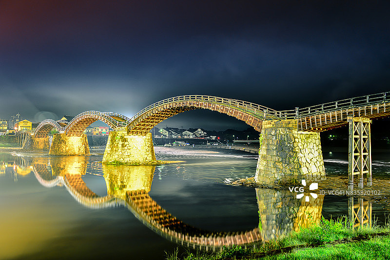 金色桥梁图片素材