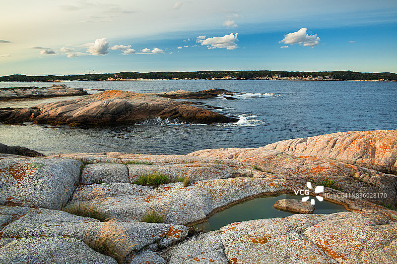 海岸田园风光图片素材