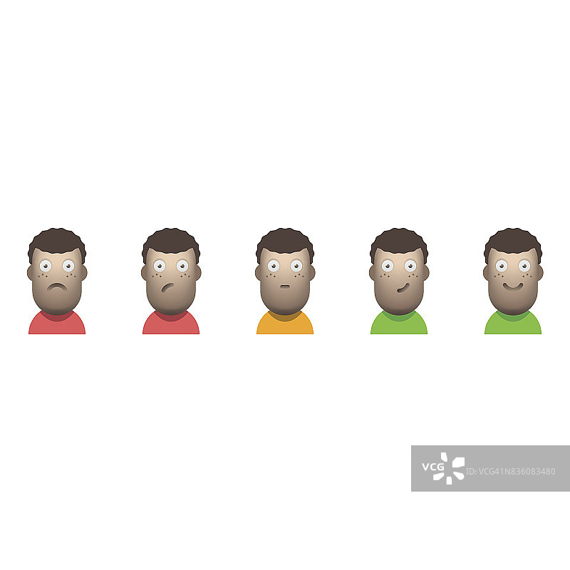 客户满意度头像图标图片素材