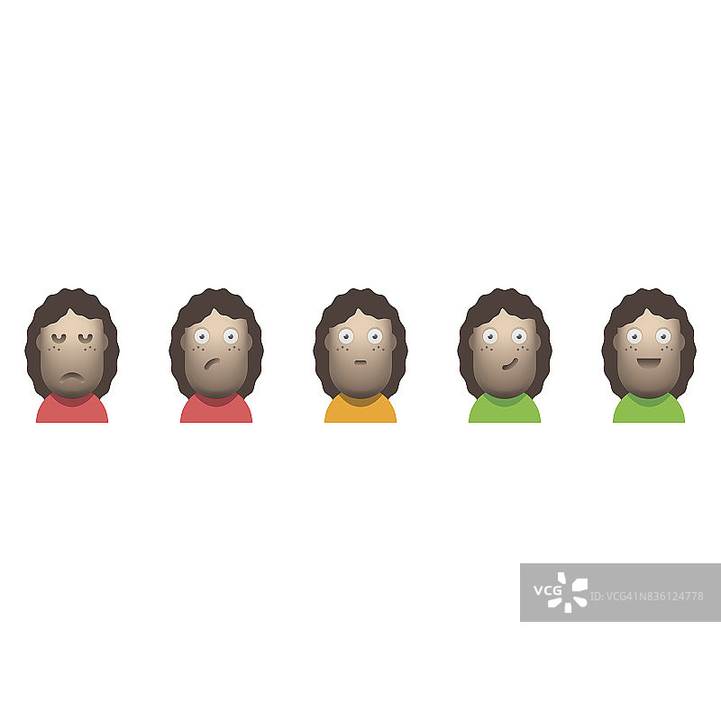 客户满意度头像图标图片素材