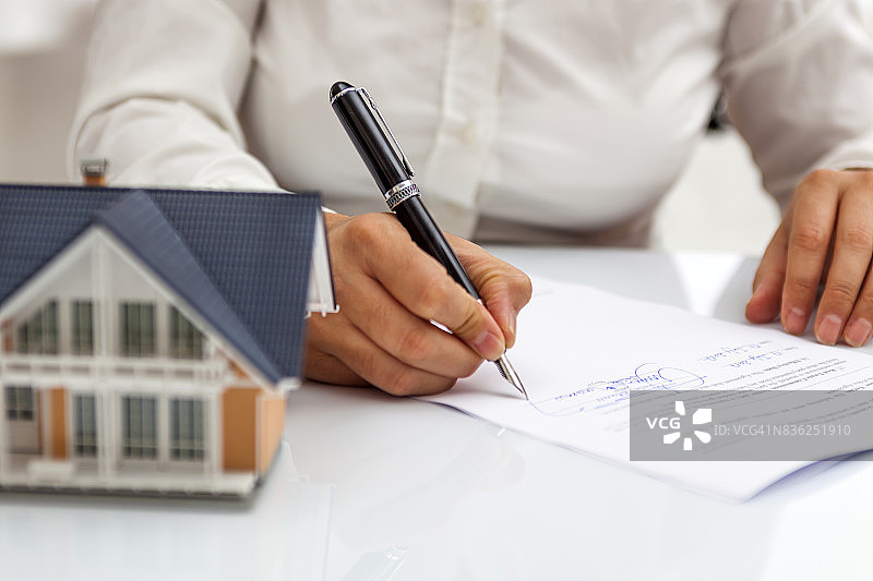 带样板房的时段购买协议图片素材