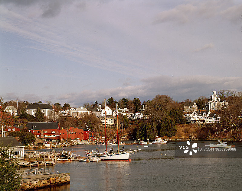 缅因州罗克波特-2图片素材