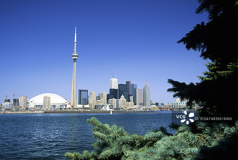 加拿大多伦多天际线图片素材