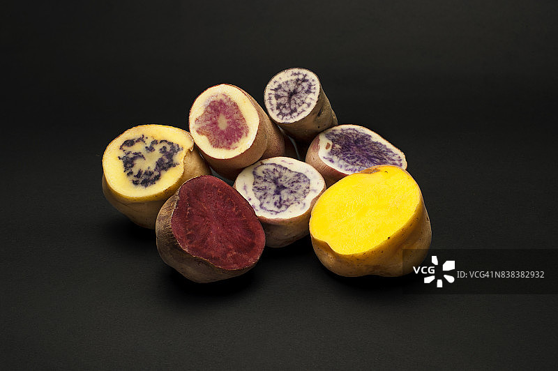 新鲜土豆图片素材