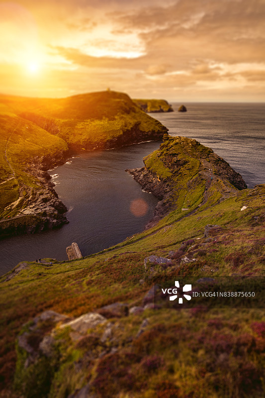在英国康沃尔探索狂野自然图片素材