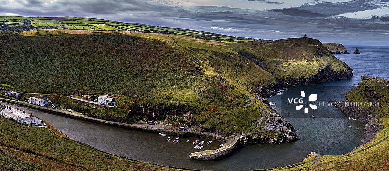 在英国康沃尔探索狂野自然图片素材